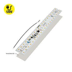 10 inch Linear ZEGA LED Module LIN 10-012W-930-120-S3-Z1B, 120V 12W 3000K(Warm White)