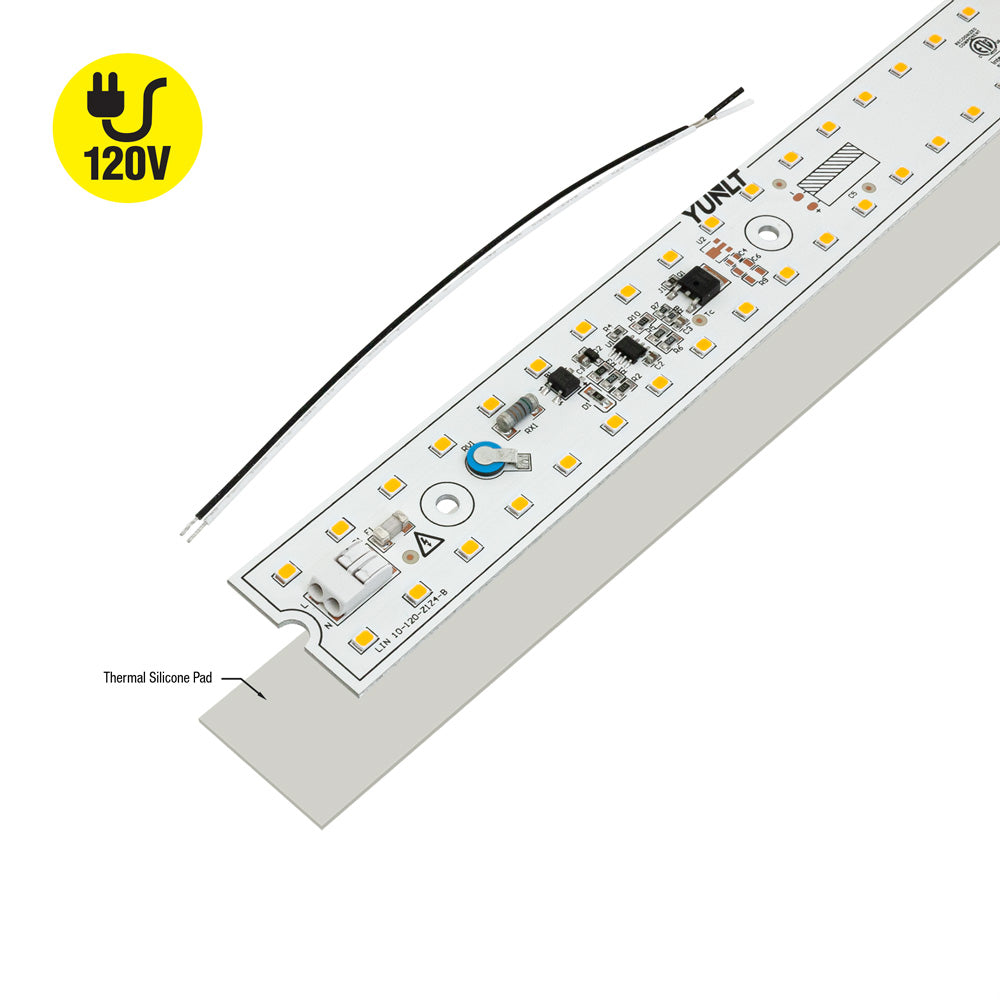 10 inch Linear ZEGA LED Module LIN 10-015W-930-120-S3-Z1B, 120V 15W 3000K(Warm White), gekpower