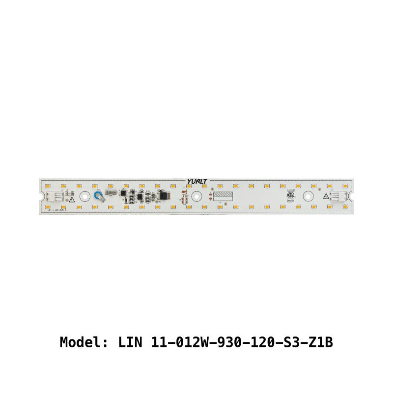 11 inch Linear ZEGA LED Module LIN 11-012W-930-120-S3-Z1B, 120V 12W 3000K(Warm White), gekpower