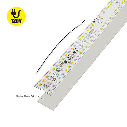 15 inch Linear ZEGA LED Module LIN 15-010W-930-120-S3-Z1A, 120V 10W 3000K(Warm White), gekpower