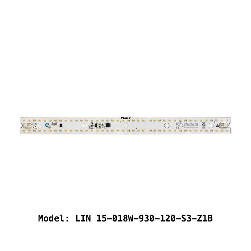 15 inch Linear ZEGA LED Module LIN 15-018W-930-120-S3-Z1B, 120V 18W 3000K(Warm White), gekpower