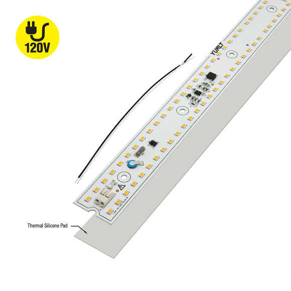 15 inch Linear ZEGA LED Module LIN 15-020W-930-120-S3-Z1B, 120V 20W 3000K(Warm White)