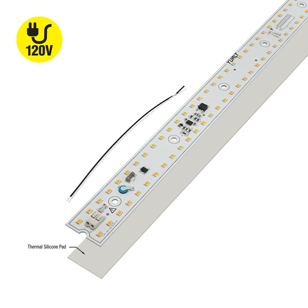 18 inch Linear ZEGA LED Module LIN 18-015W-930-120-S3-Z1B, 120V 15W 3000K(Warm White), gekpower