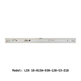 18 inch Linear ZEGA LED Module LIN 18-015W-930-120-S3-Z1B, 120V 15W 3000K(Warm White), gekpower