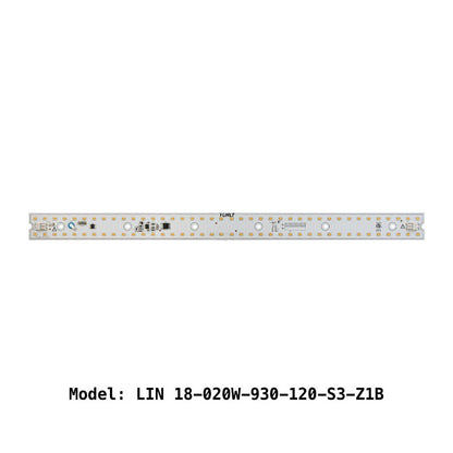 18 inch Linear ZEGA LED Module LIN 18-020W-930-120-S3-Z1B, 120V 20W 3000K(Warm White), gekpower