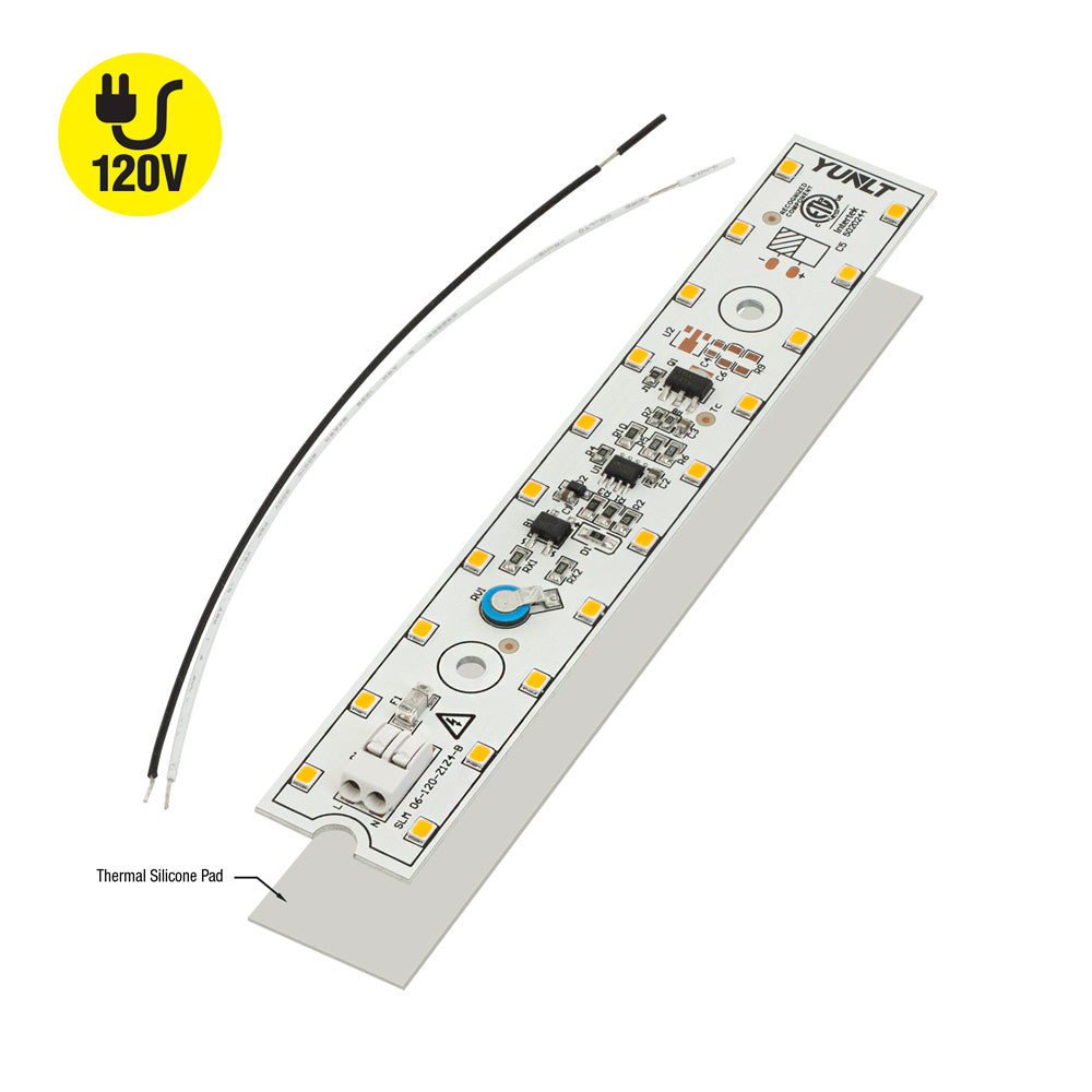 6 inch Slim ZEGA LED Module SLM 06-015W-930-120-S3-Z1B, 120V 15W 3000K(Warm White), gekpower