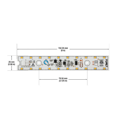 6 inch Slim ZEGA LED Module SLM 06-015W-930-120-S3-Z1B, 120V 15W 3000K(Warm White), gekpower