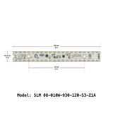 8 inch Slim ZEGA LED Module SLM 08-010W-930-120-S3-Z1A, 120V 10W 3000K(Warm White), gekpower