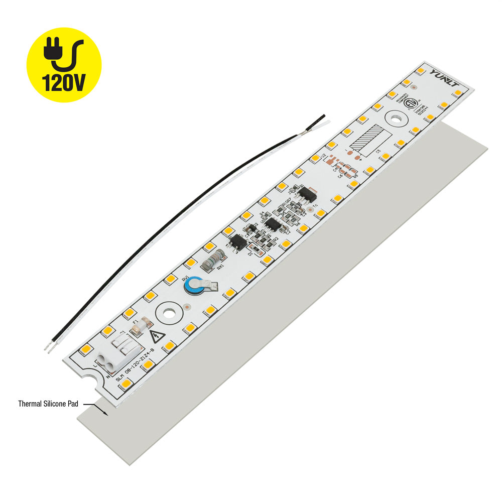 8 inch Slim ZEGA LED Module SLM 08-015W-930-120-S3-Z1B, 120V 15W 3000K(Warm White), gekpower