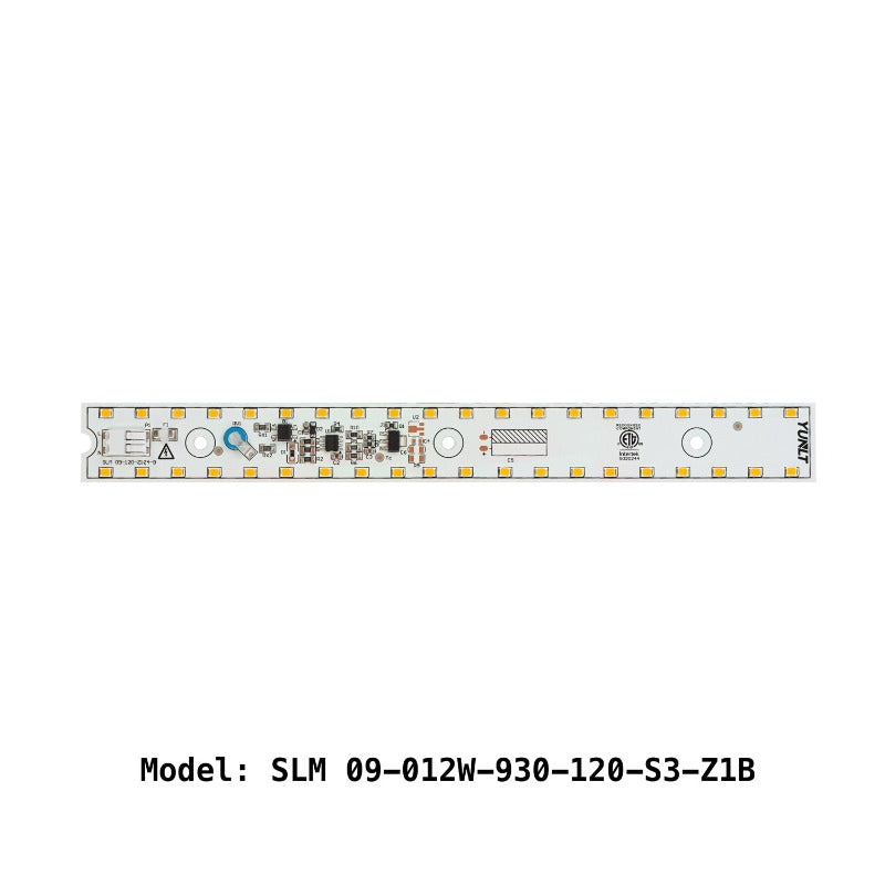 9 inch Slim ZEGA LED Module SLM 09-012W-930-120-S3-Z1B, 120V 12W 3000K(Warm White), gekpower