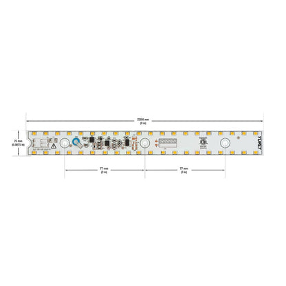 9 inch Slim ZEGA LED Module SLM 09-012W-930-120-S3-Z1B, 120V 12W 3000K(Warm White), gekpower