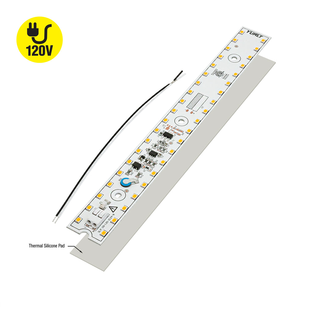 9 inch Slim ZEGA LED Module SLM 09-015W-930-120-S3-Z1B, 120V 15W 3000K(Warm White), gekpower