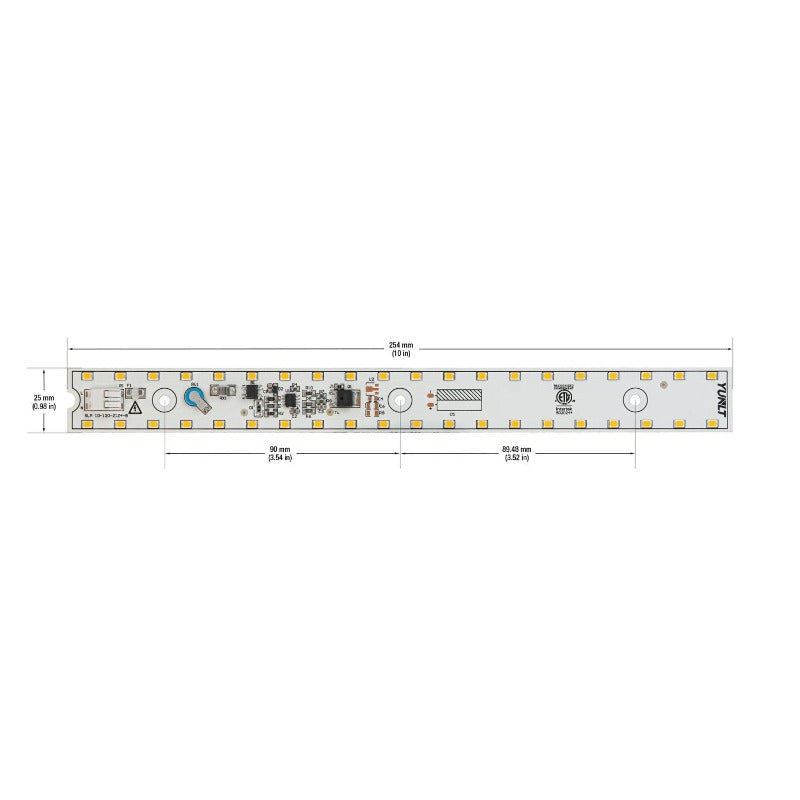 10 inch Slim ZEGA LED Module SLM 10-012W-930-120-S3-Z1B, 120V 12W 3000K(Warm White), gekpower