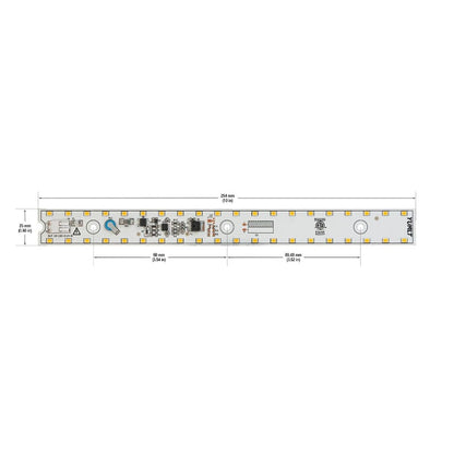 10 inch Slim ZEGA LED Module SLM 10-012W-930-120-S3-Z1B, 120V 12W 3000K(Warm White), gekpower