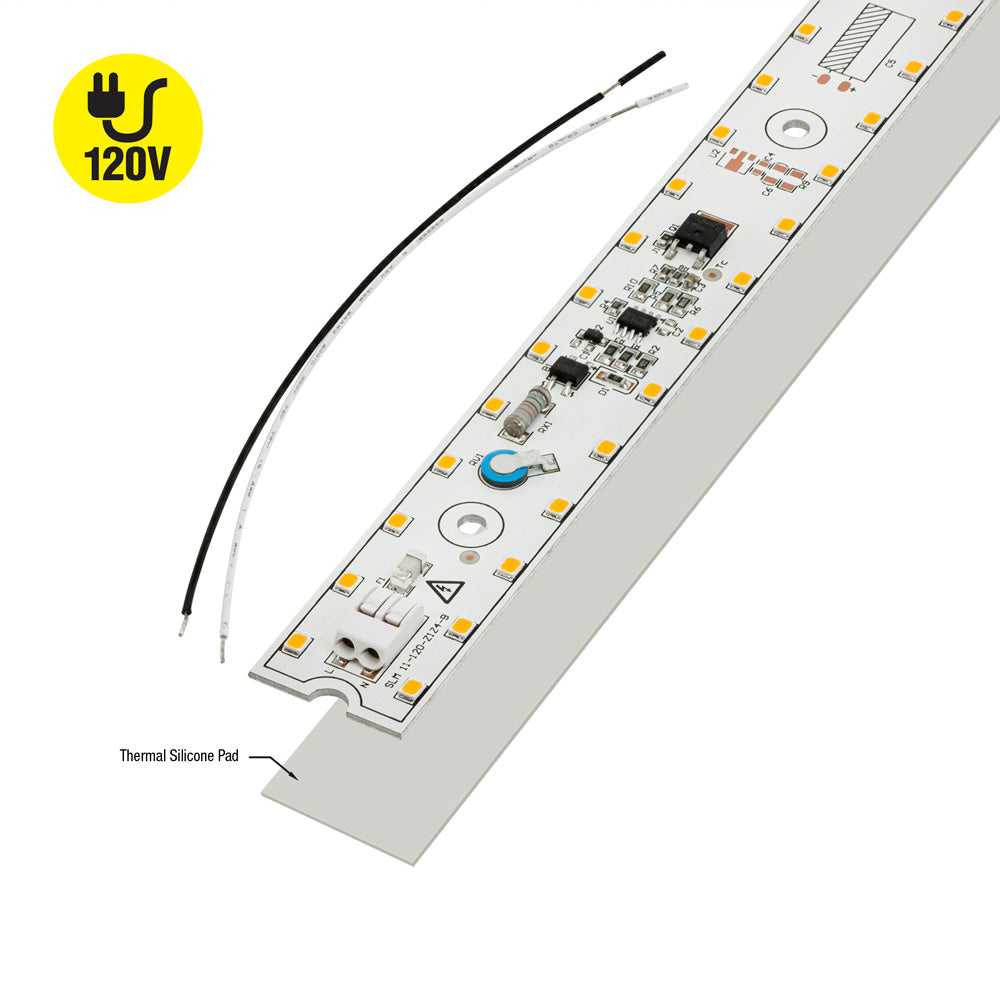 11 inch Slim ZEGA LED Module SLM 11-012W-930-120-S3-Z1B, 120V 12W 3000K(Warm White), gekpower