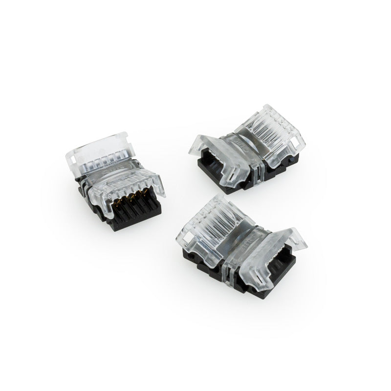 LED Strip to Wire Connectors VBD-CON-12MM-WRGBWW (Pack of 3)