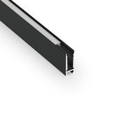 Narrow Black hanging Aluminum LED Channel VBD-CH-H1, 1Meters (3.2ft), Gekpower