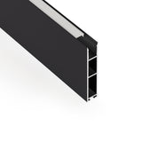 Narrow Black hanging Aluminum LED Channel VBD-CH-H3, 1Meters (3.2ft), Gekpower
