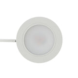 VBUN-2R25-12V-White Round LED Cabinet Lights, 12V 2.5W CCT(2.4K, 2.7K, 3K, 3.5K, 4K, 5K), Gekpower