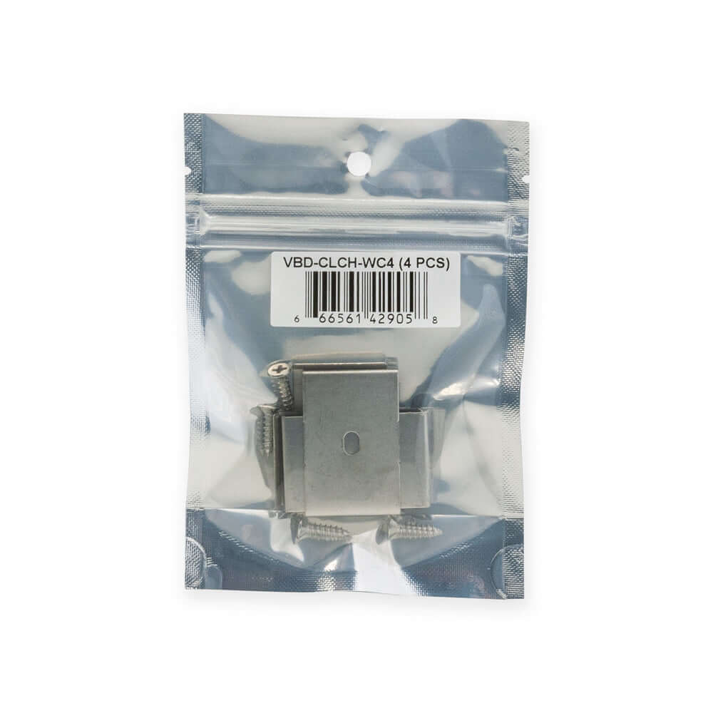 LED Channel Mounting Clips VBD-CLCH-WC4, gekpower