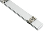 Low Profile Linear Aluminum LED Channel for LED Strips 1Meter(3.2ft) VBD-CH-S55, Gekpower