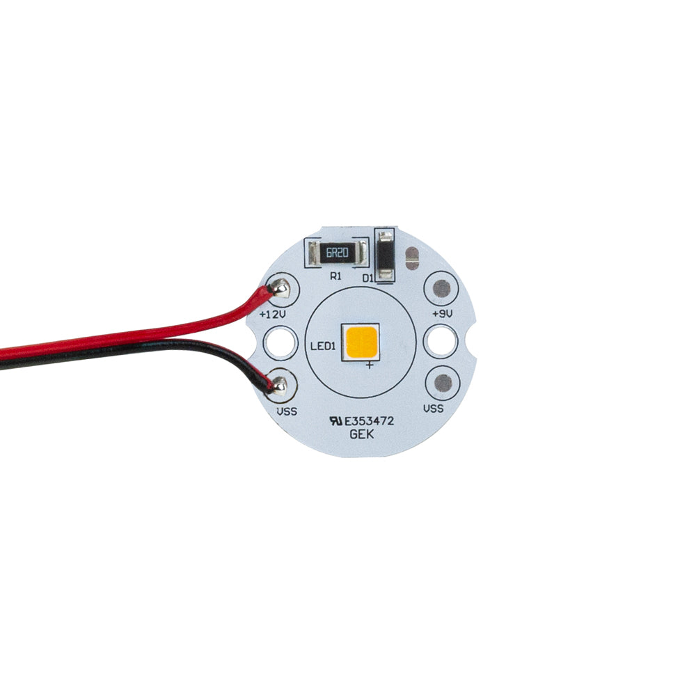 Single SMD Module 5W 12V With 6 inch Wire CCT(2.4K, 2.7K, 3K, 3.5K, 4K, 5K), gekpower