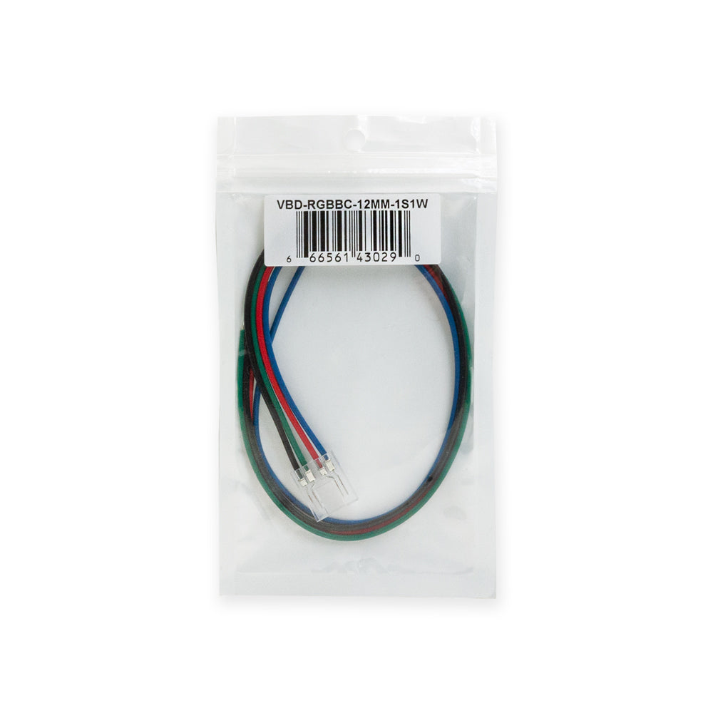 12mm RGB Beetle connector Wire to Strip for COB strips (Pack of 1)