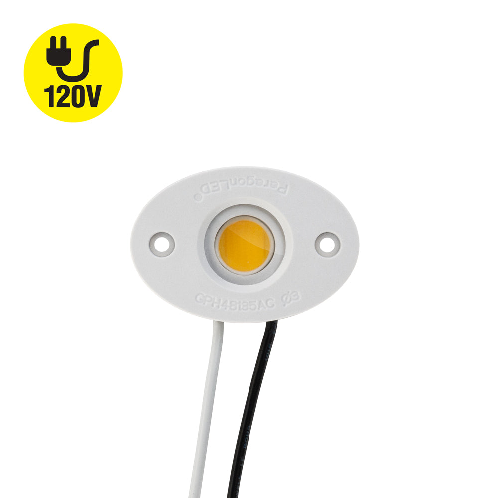 CBAC-084-48135-120-4000-G12 COB Paragon LED Module with GPH48135AC LED Holder, 120V 16W 4000K, gekpower