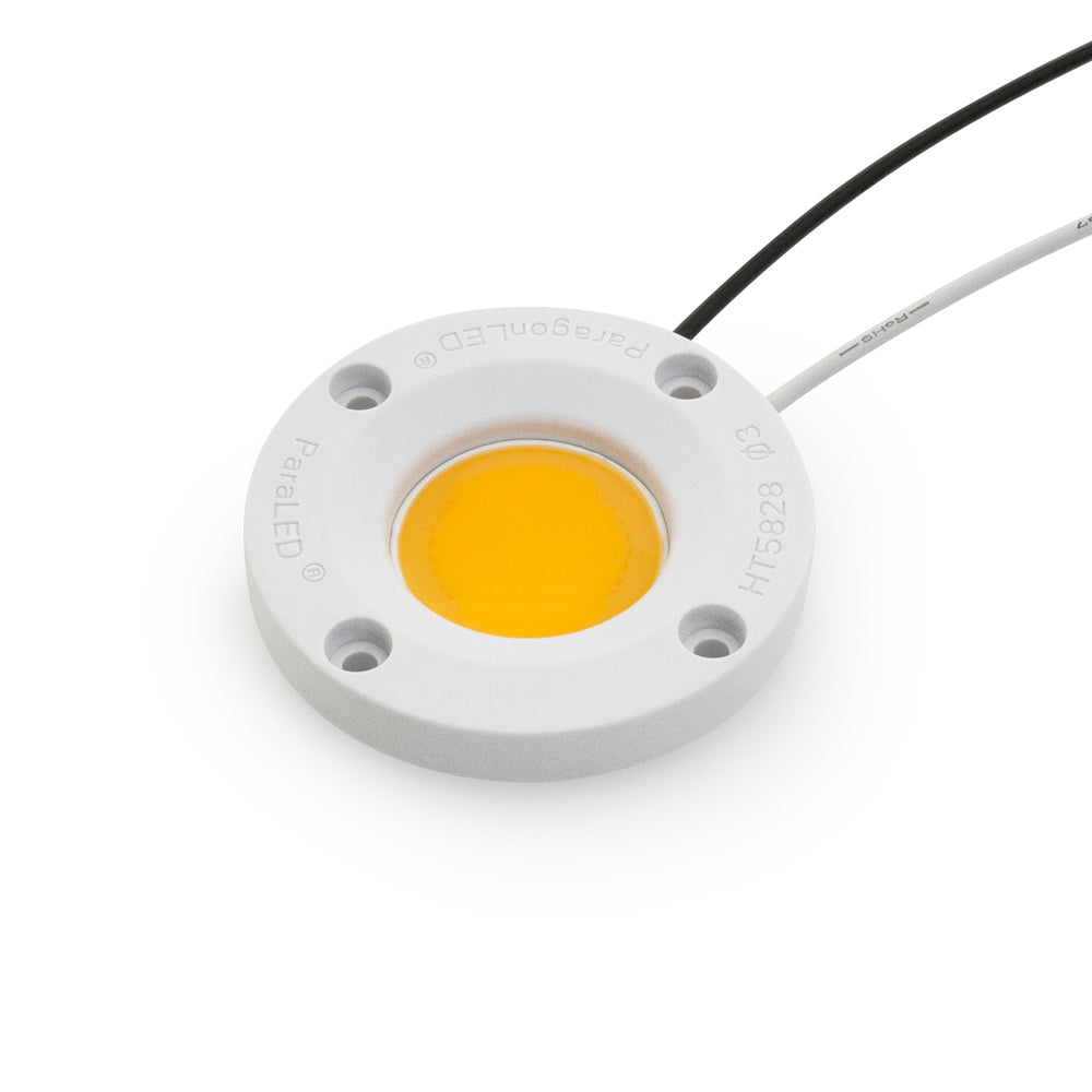 CDAC-080-05028-120-3000K COB Paragon LED Module with HT5828 LED Holder, 120V 20W 3000K - gekpower