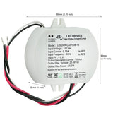 ES LD025H-CA07036-15 Constant Current LED Driver, 700mA 22-36V 25W max, gekpower