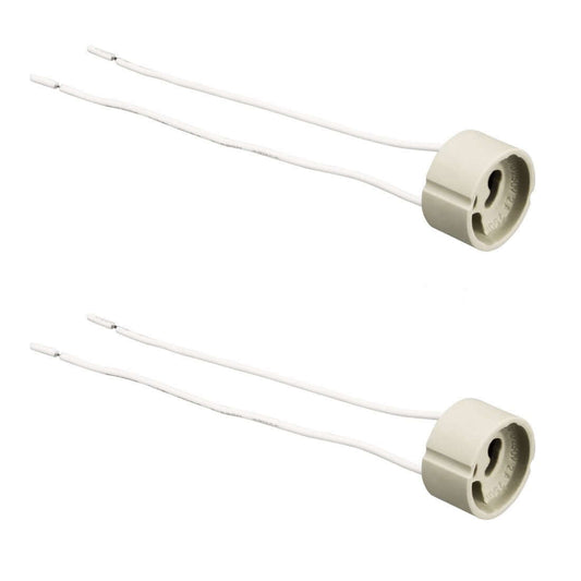 666561400040 - GU10 Base (Pack of 2) - Ceramic Light Fittings