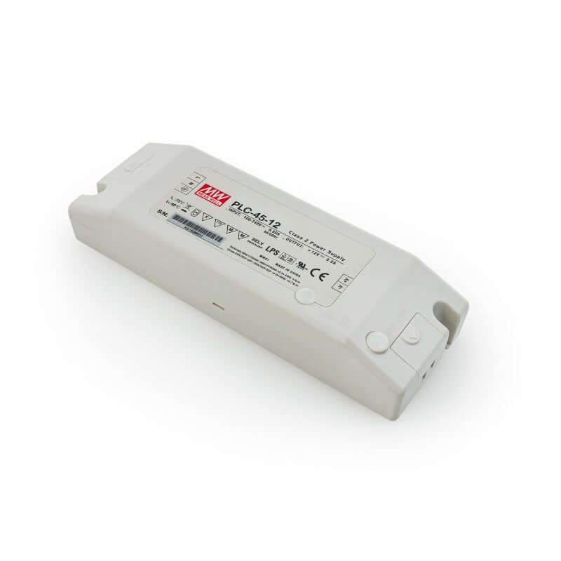 Mean Well PLC-45-12 LED Driver - 45W Waterproof Power Supply