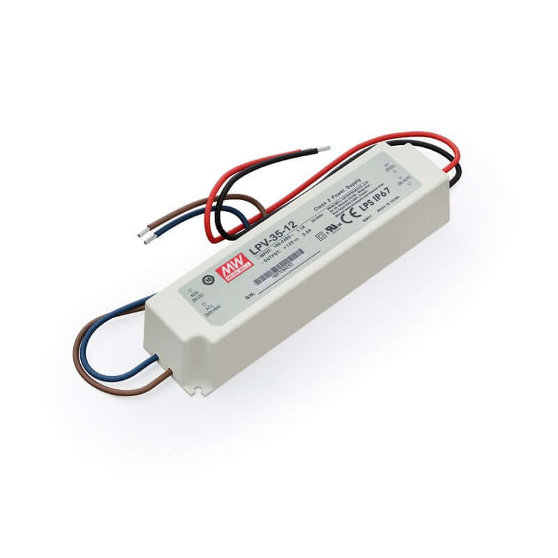 Mean Well LPV-35-12 LED Driver - 12V 3A 35W
