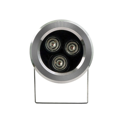 3x1W Outdoor LED Landscape Spotlight - Yellow