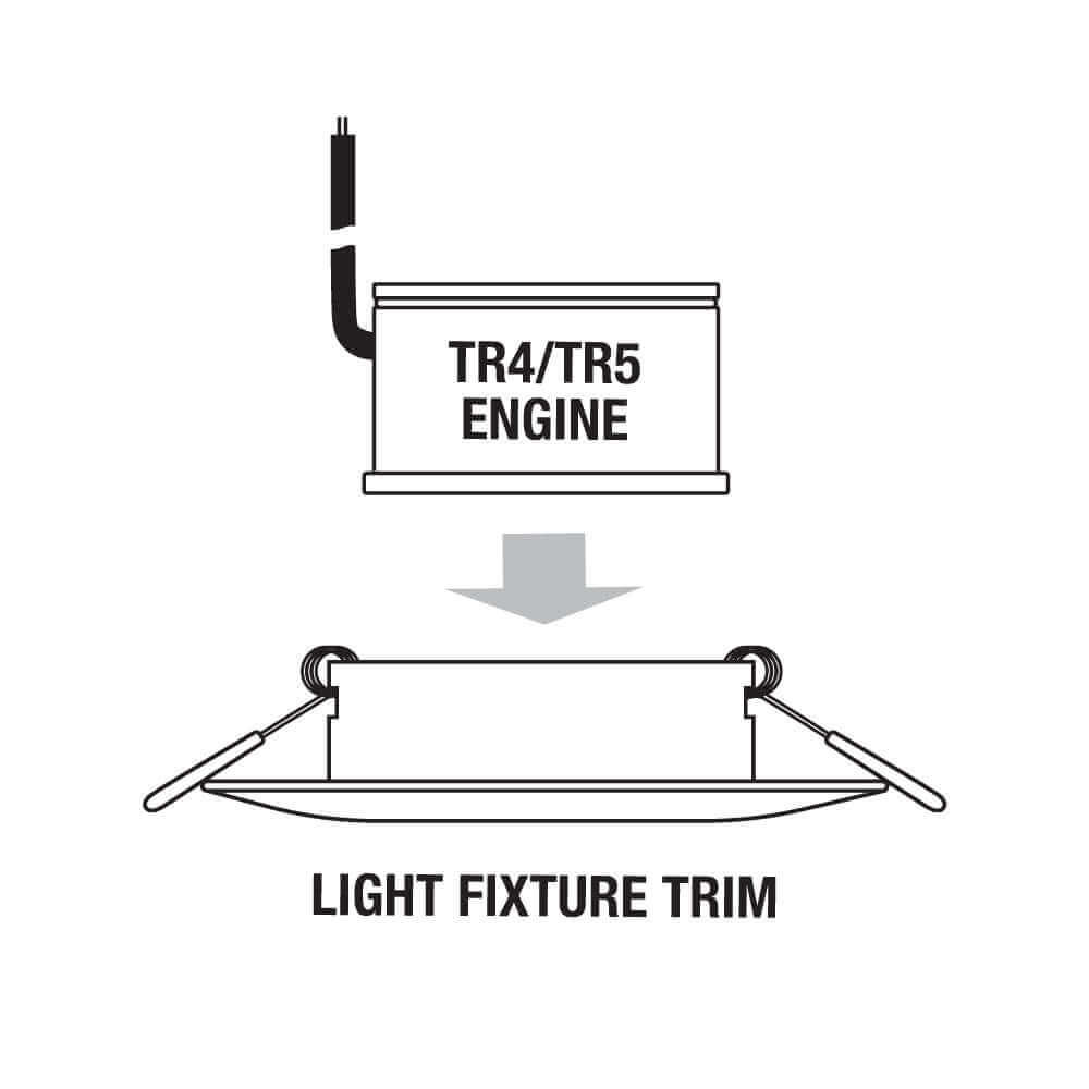 666561407193 - VBD-MTR-4W Round Low Voltage LED Ceiling Light