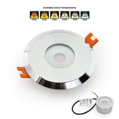 VBD-MTR-7C Low Voltage LED Downlight - Chrome