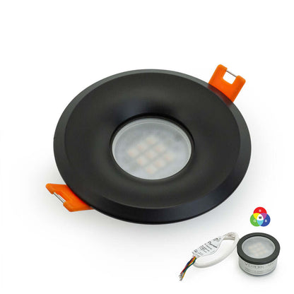 VBD-MTR-8B Low Voltage LED Downlight - Black 2.5"