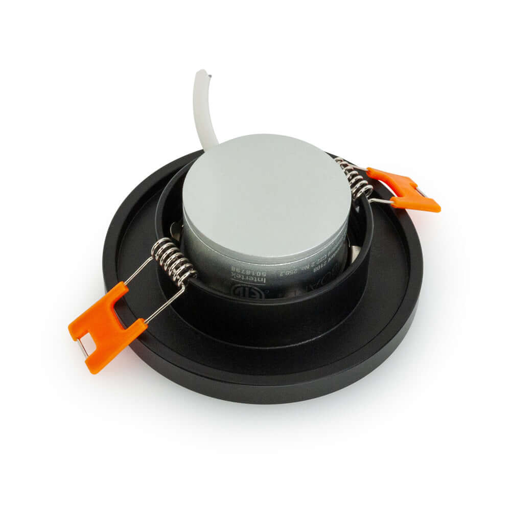 VBD-MTR-13B Low Voltage LED Downlight - Black 2.5"