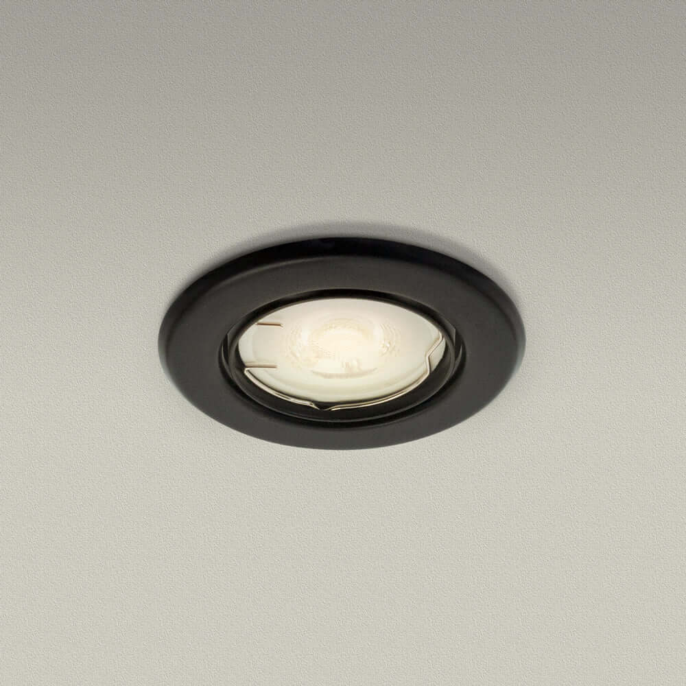 T-69 MR16 Light Fixture - 2.5 Inch Round Black