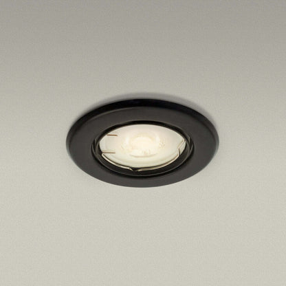 T-69 MR16 Light Fixture - 2.5 Inch Round Black