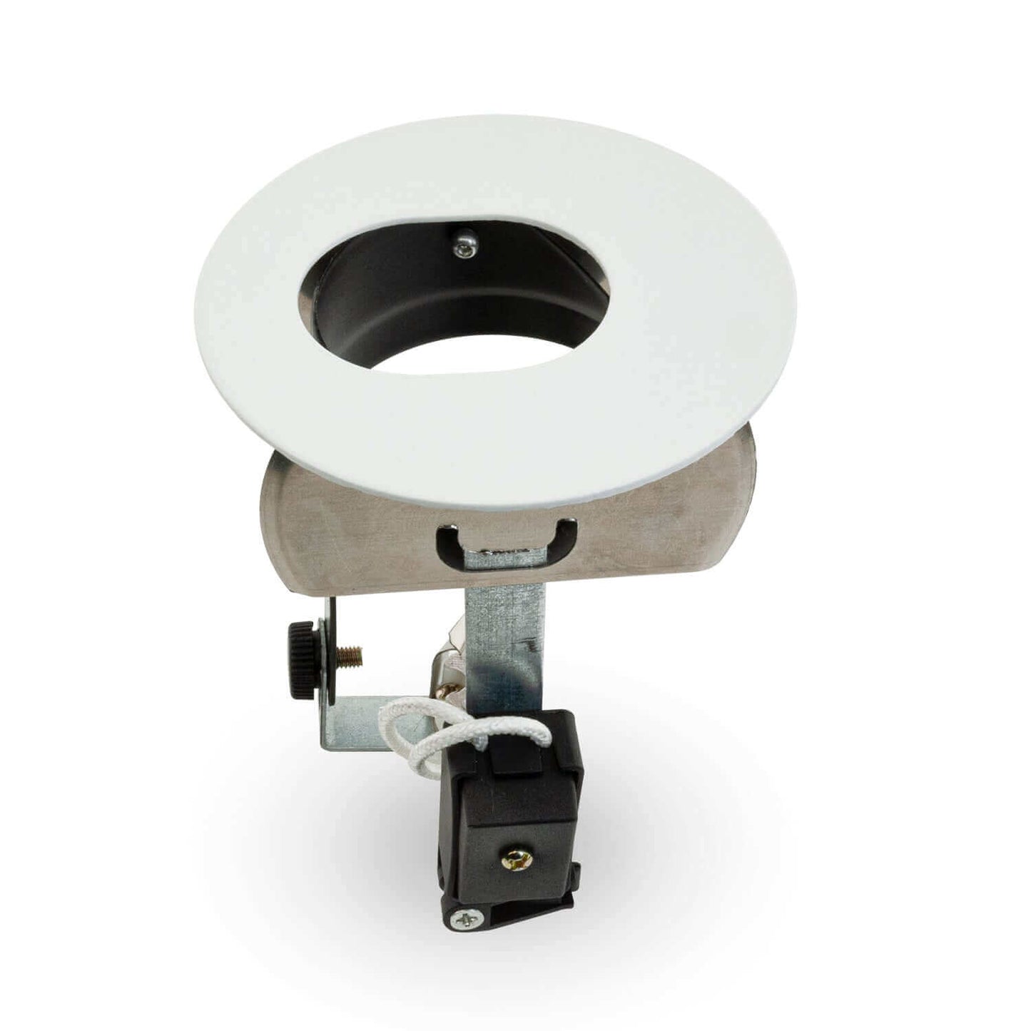 T-57 MR16 Light Fixture - Round White Recessed Trim