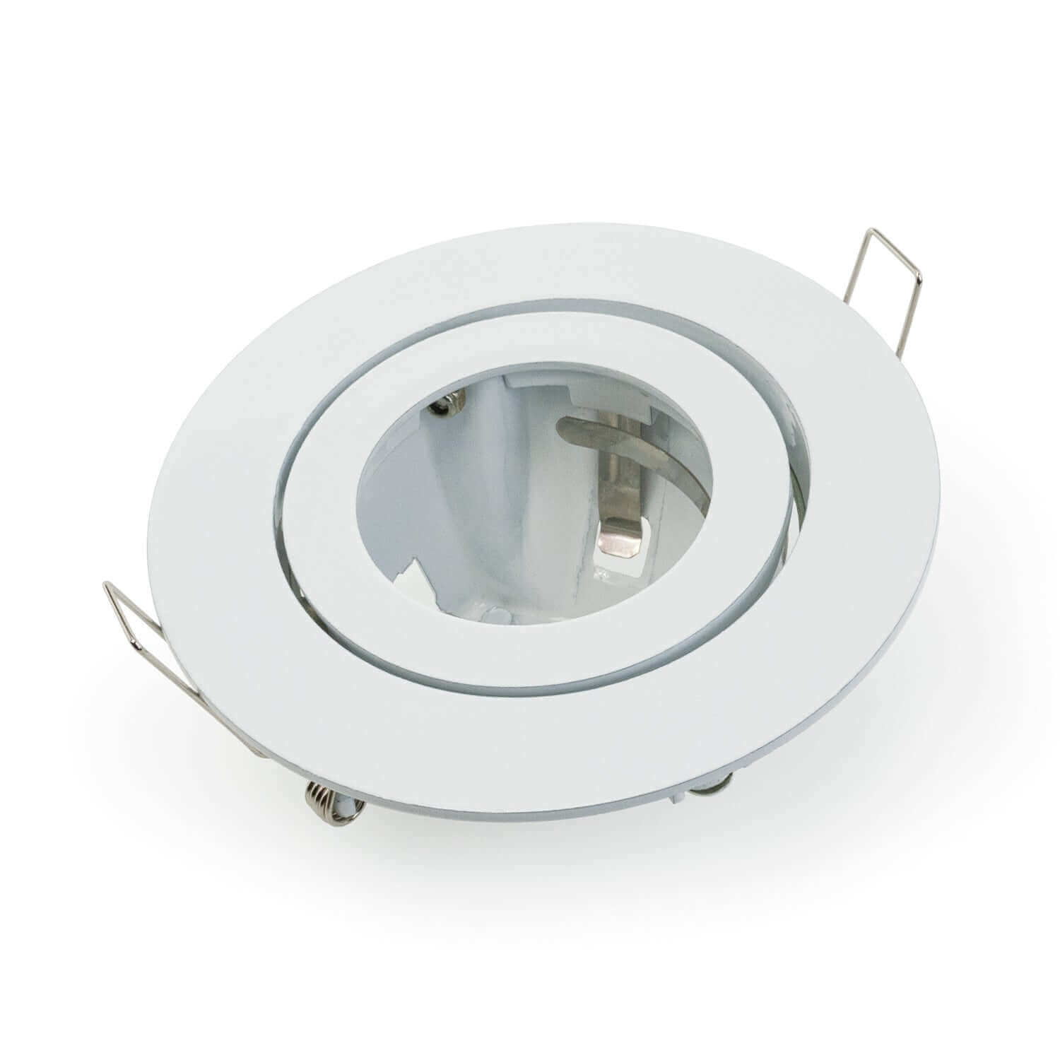 T-55 MR16 Light Fixture (White) - 3.5" Round Trim