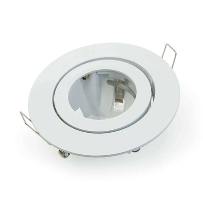 T-55 MR16 Light Fixture (White) - 3.5" Round Trim