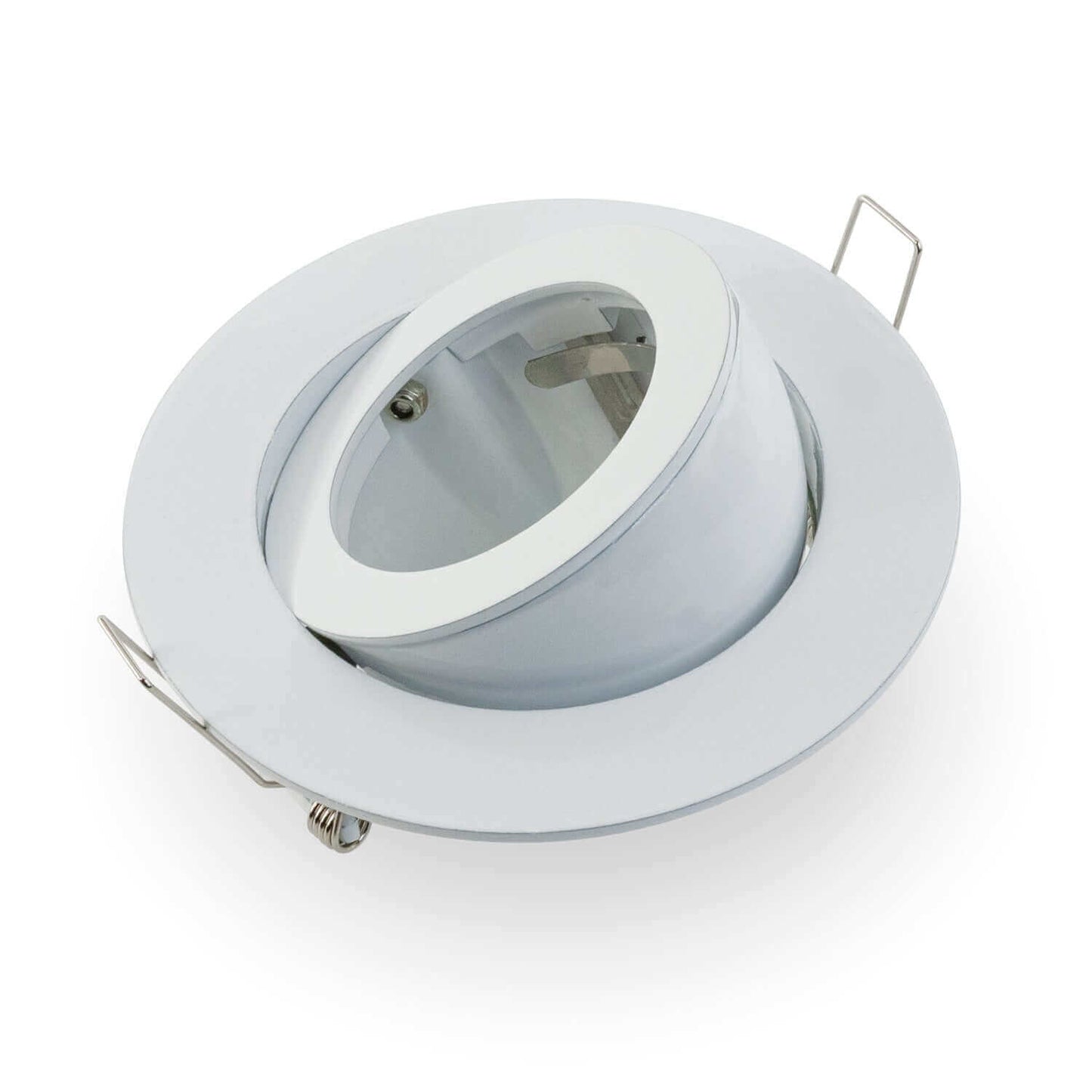 T-55 MR16 Light Fixture (White) - 3.5" Round Trim