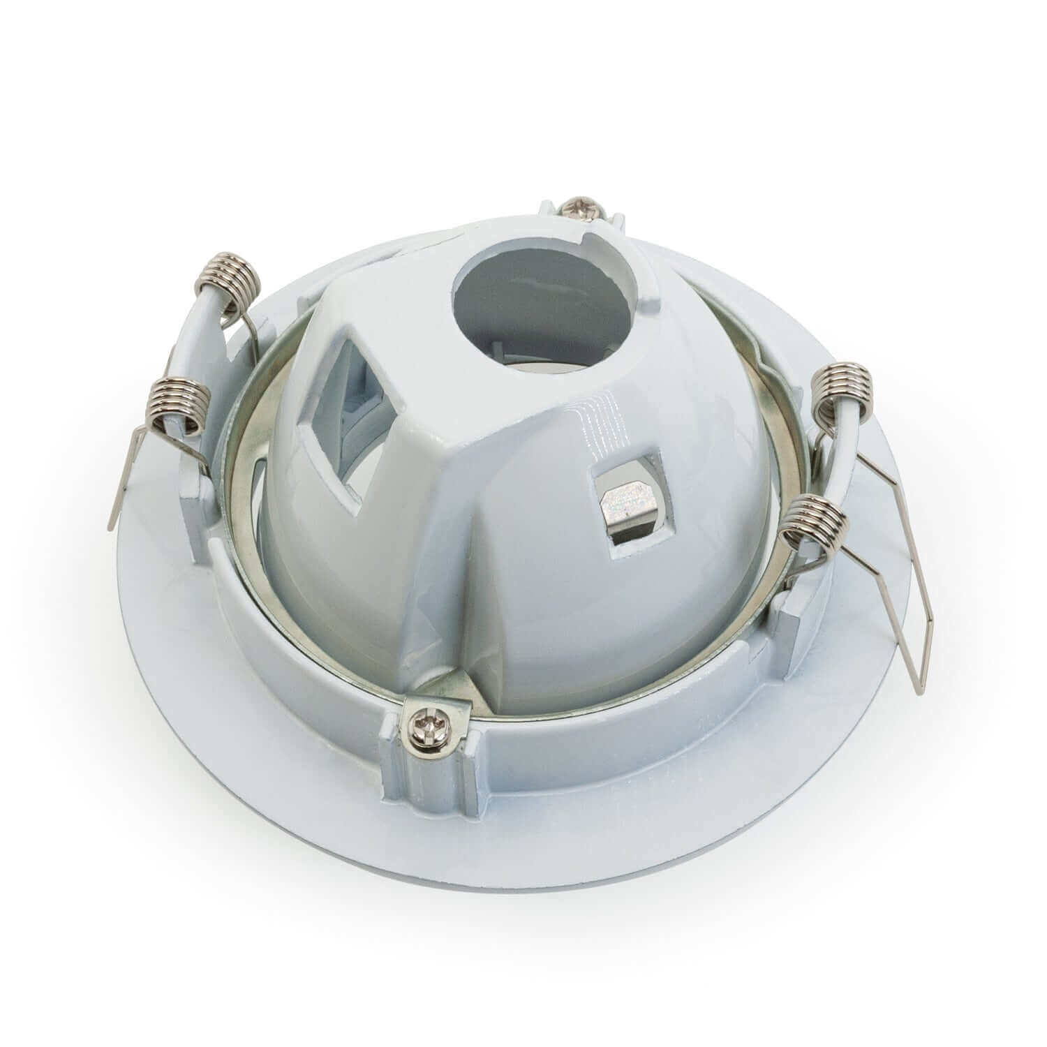 T-55 MR16 Light Fixture (White) - 3.5" Round Trim