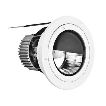 666561407636 - T-51 MR16 Light Fixture - 4 Inch Round White