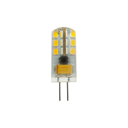 G4 Light Bulb Bi-Pin 12V 1.7W 6000K Cool White