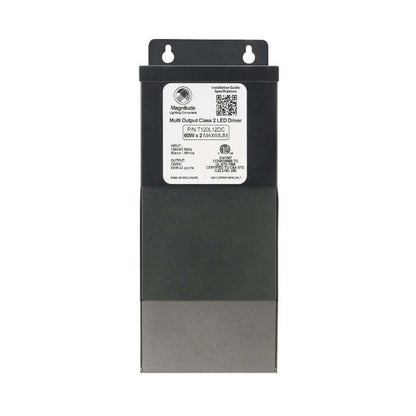 Dimmable Magnitude T120L 12V LED Driver - 60W x 2
