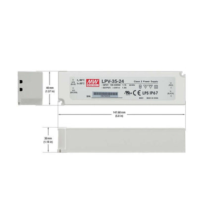 Mean Well LPV-35-24 Non-Dimmable LED Driver