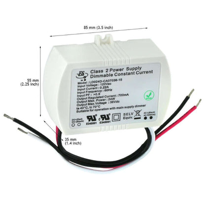 666561412234 - ES LD024D-CA07036-15 Constant Current LED Driver 700mA